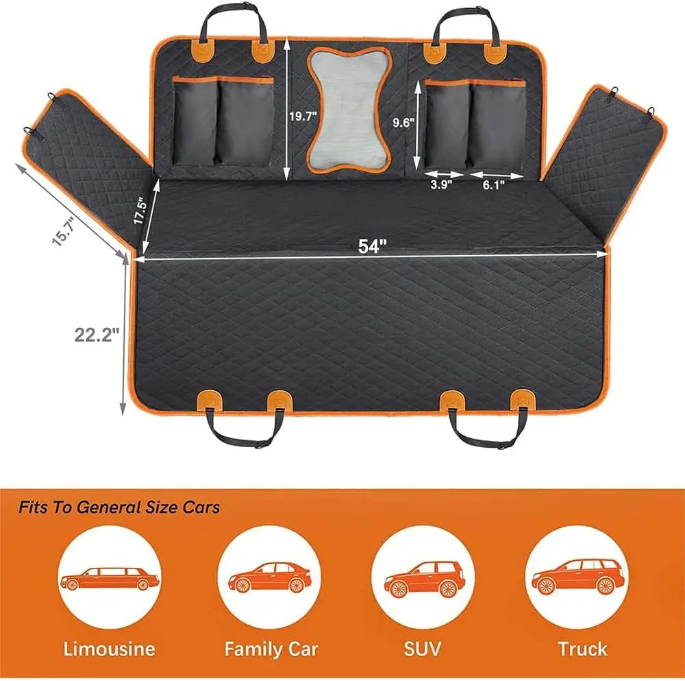 Tailguard 2.0 ™ - Hard Bottom Dog Car Seat Protector