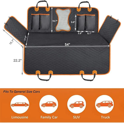 Tailguard 2.0 ™ - Hard Bottom Dog Car Seat Protector